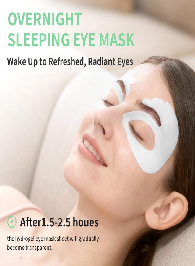 SPODARE OK Shape Eye Masks, 360° Fit Under Eye Patches with Collagen and Lavender Flower Extract, Firming Eye Masks for Puffy Eyes, Wrinkles, Self Care Gifts for Women - 18 Pairs, Calm Green - Image 4
